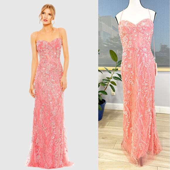 Sweetheart Sleeveless Embellished Gown 68511 Size 6 - Picture 1 of 6